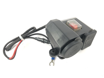 Suzuki Intruder VL 1500 AL [2000] - 12V USB-stik dobbelt USB-opladningsstik