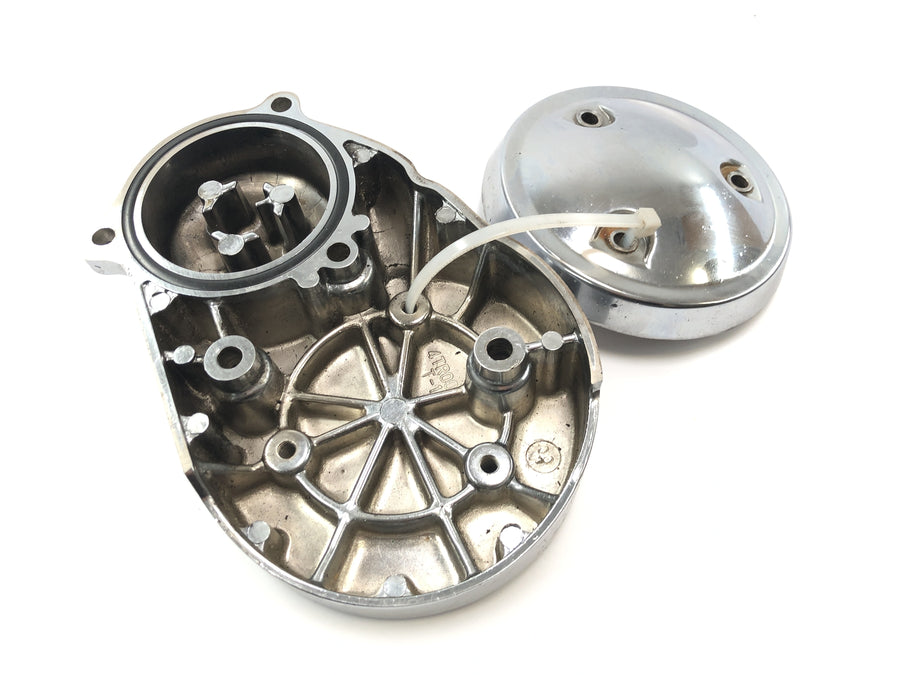 Yamaha XVS 650 Drag Star VM03 [2001] - Generatorovertræk Motorlåg Generator Cover Chrome