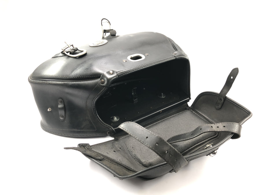 Honda VTX 1800 SC46 [2004] - Sidetaske par sadeltaske lædertaske med nøgle