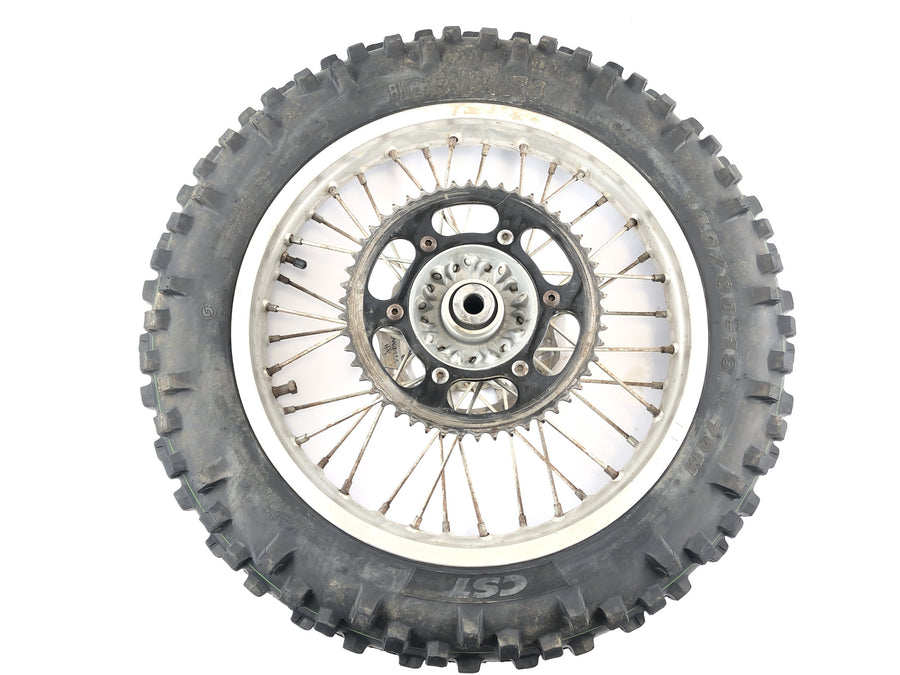 KTM LC4 640 [2003] - baghjulets baghjul kant bagpå