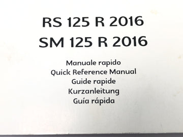 SWM RS 125 R B2 [2020] - Betjeningsvejledning - 0