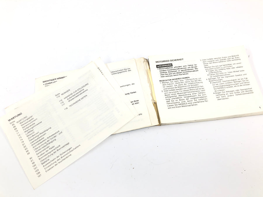 Honda VFR 800 FI RC46 [1999] - Brugervejledning Driver's Manual Owners Manual