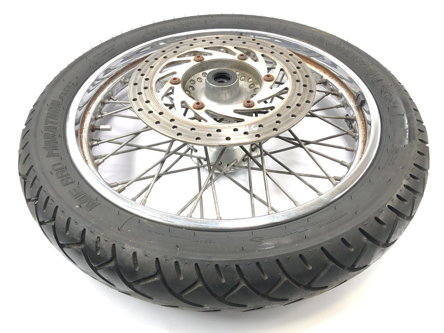 Yamaha XVS 650 Drag Star VM03 [2001] - Fronthjulet RIM talte hjul med bremseskive 19 tommer