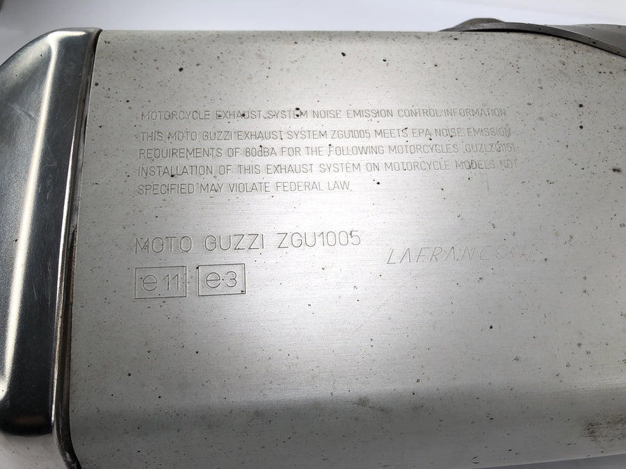 Moto Guzzi Stelvio 1200 4V [2009] - Udstødning Silencer Output System