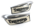 Triumph Bonneville T140V [1976] - Tank Emblem tankemblemer til højre og venstre sæt-1