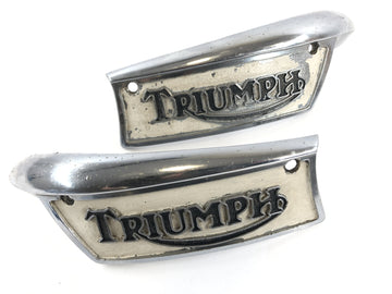Triumph Bonneville T140V [1976] - Tank Emblem tankemblemer til højre og venstre sæt