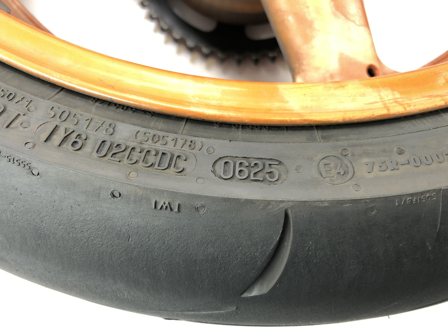 Yamaha YZF R1 RN09 [2003] - Baghjul kanthjul RIM 6 x 17 RIM Bike Bagefter