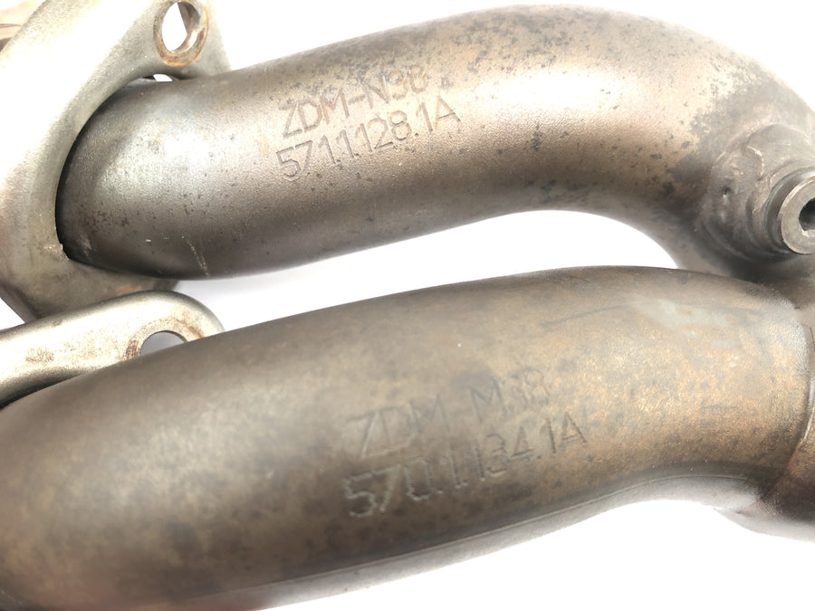 Ducati Monster SR2 800 M4 [2006] - forreste lyddæmper udstødningssamler manifold udstødningssystem