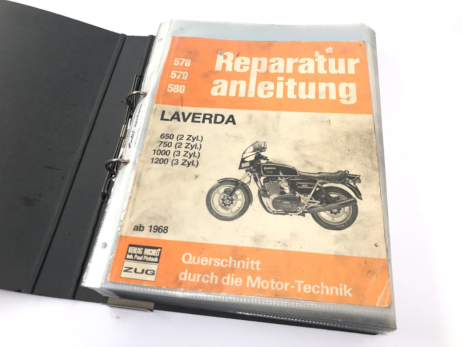 Laverda 1000 [1978] - Værkstedsmanual reparationsvejledning