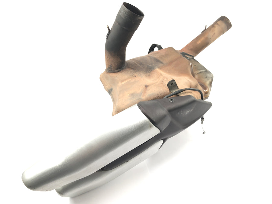 Ducati Multistrada 1200 S Touring [2009] - Udstødningsbaglyddæmper lyddæmper udstødningssamler
