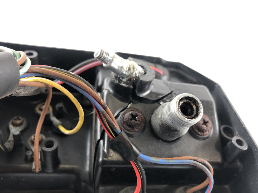 Kawasaki KMX 125 B [1998] - Tacho cockpit med en omdrejningstæller