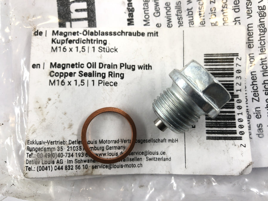 BMW K 1300 S K12S [2010] - Oliefilter Magnet Olie Fælde Skruekobber Dich Ring