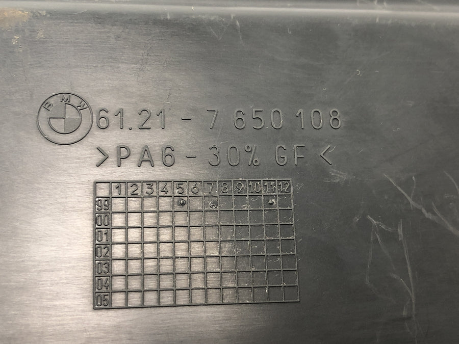 BMW F 650 GS R13 [2000] - Batteridæksel batteridæksel indvendigt panel