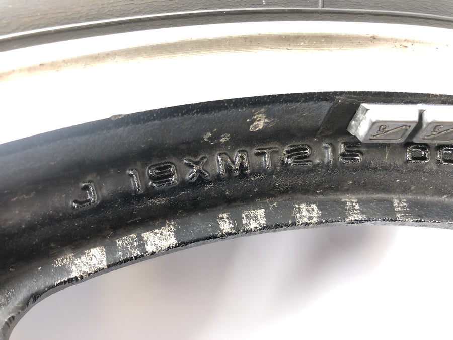 Honda CBX 650 E RC13 [1983] - Front Wheel Rim Wheel Wheel Cykel på den forreste bremseskive 19 tommer MT2.15