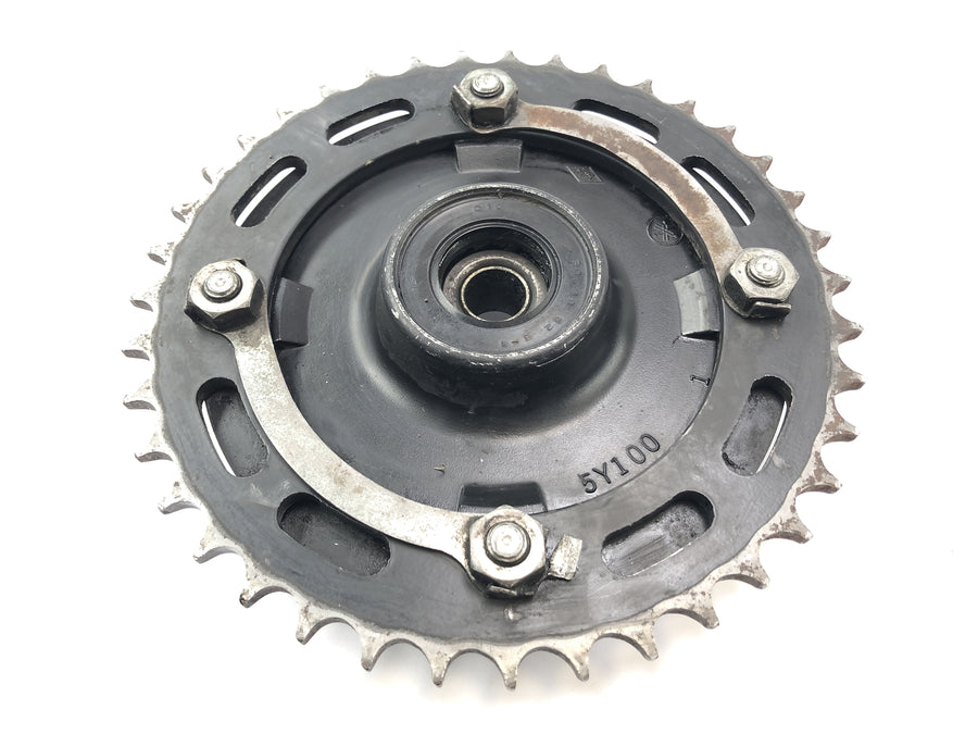 Yamaha XT 600 Z Ténéré 1VJ [1986] - Chain Wheel Ritzel Drive Wheel bagefter