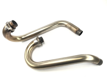 Moto Guzzi Stelvio 1200 4V [2009] - Udstødningsrør Manifold Pipe Rustfrit stål til venstre og højre