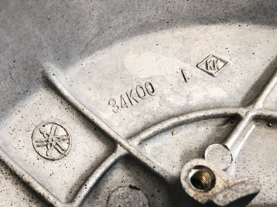 YAMAHA XT 600 ZENTERE 34L [1985] - Let maskiner dækker motorisk låg