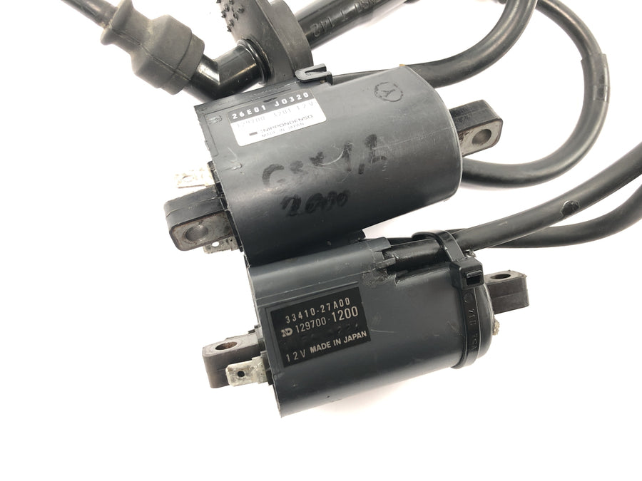 Suzuki GSX R 1100 GU74C [1987] - Tændspolesæt tændspole tændsystem med tændkabler