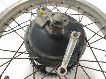 YAMAHA XT 500 1U6 [1981] - Baghjulkant med bremsetromle - 0