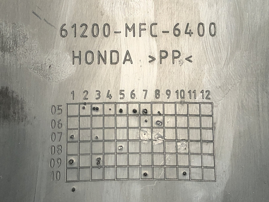 Honda FMX 650 RD12 [2006] - Forskærms hjulafdækning forskærms skærm