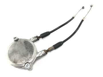 Yamaha DT 125 R DE03 [2000] - Oliepumpe aktuator aktuator hus med bowden kabel