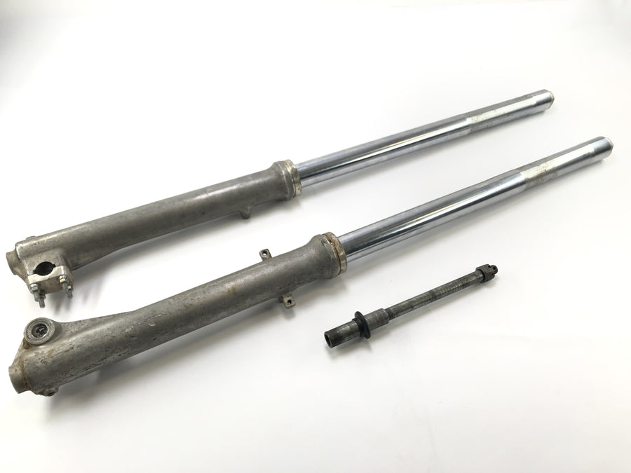 Yamaha XT 500 1U6 [1981] - Fork Telegabel Suspension Fork med akse