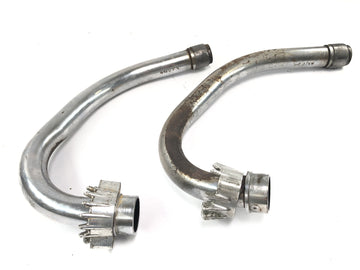 Honda GL 500 Silberwing PC02 [1982] - Manifold Manifolds udstødningsmanifold udstødningsmanifold udstødningsrør til venstre og højre