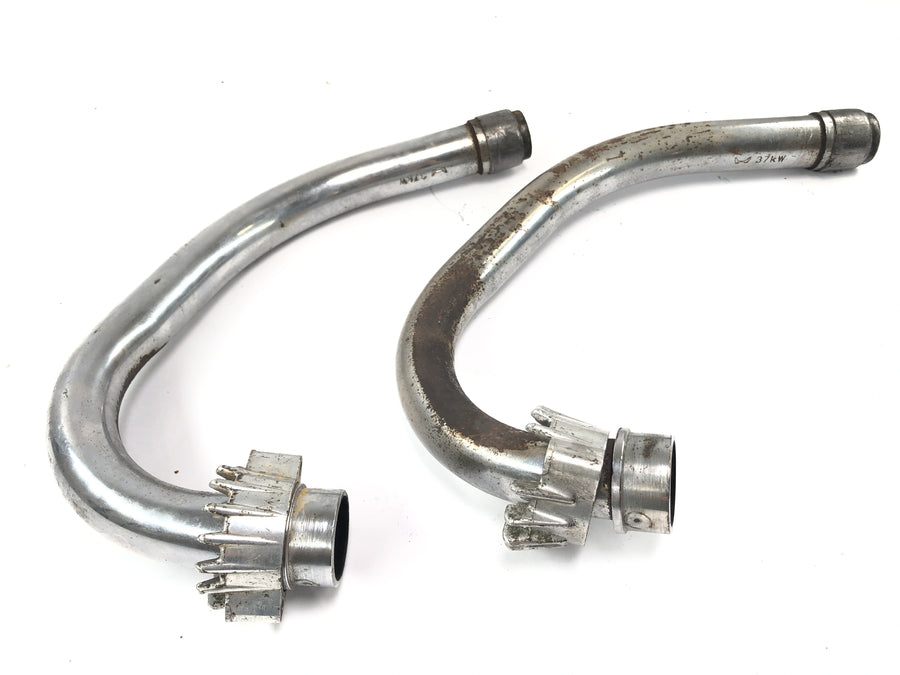 Honda GL 500 Silberwing PC02 [1982] - Manifold Manifolds udstødningsmanifold udstødningsmanifold udstødningsrør til venstre og højre