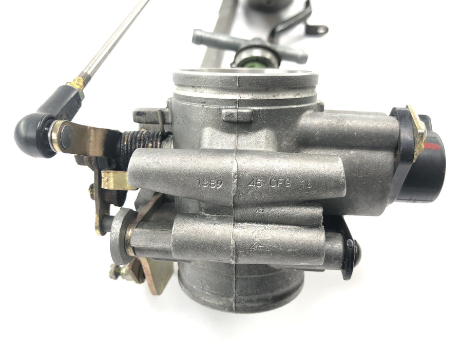 Moto Guzzi V11 Sport [1999] - Indsprøjtningssystem for gasspjældspjæld