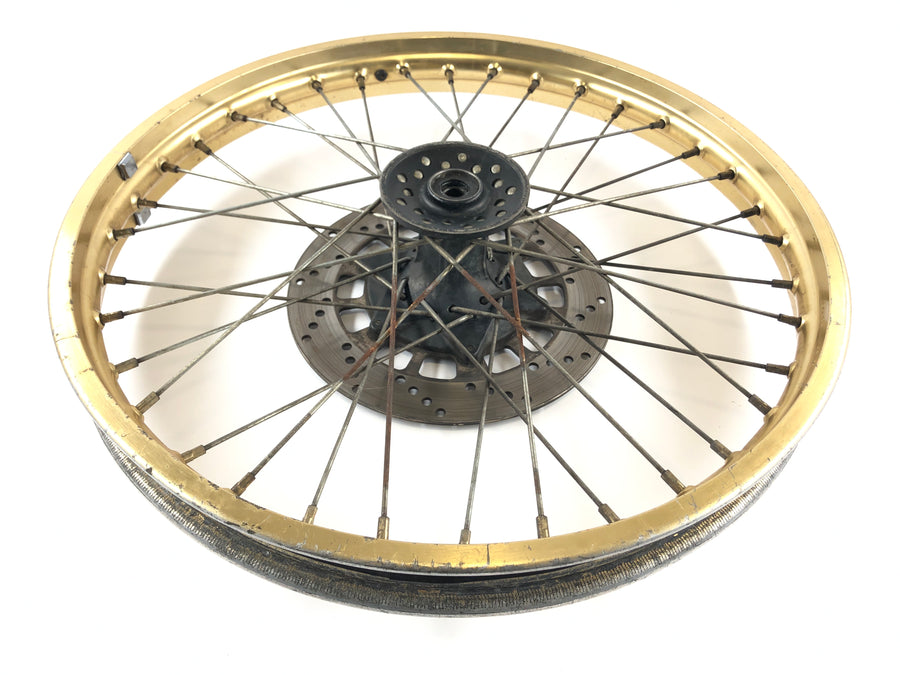 YAMAHA XT 600 ZENTERE 34L [1985] - RIM forhjulguld med bremseskive 1,60 x 21 "