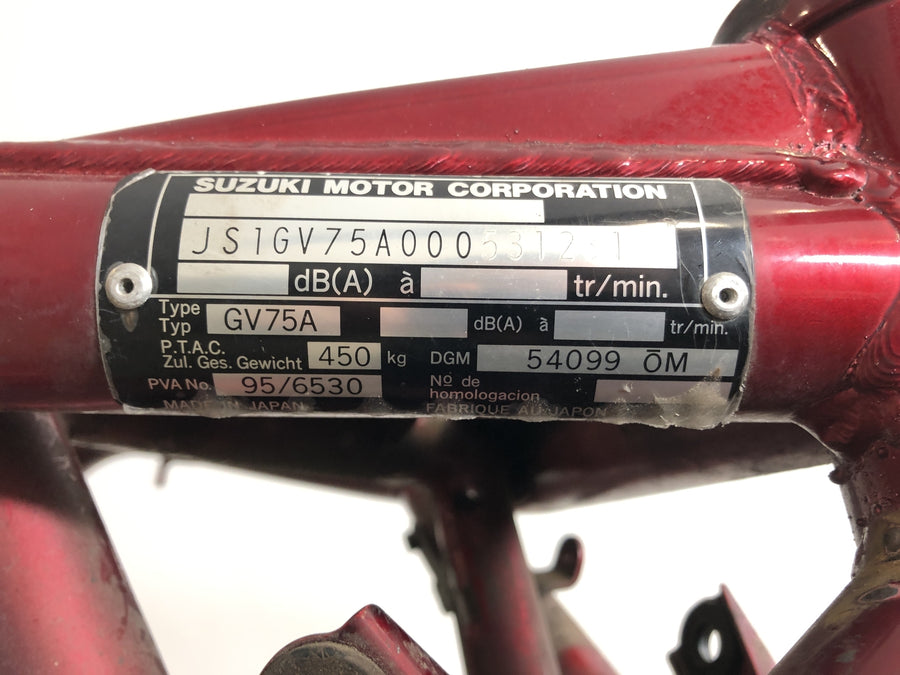 Suzuki Bandit 1200 GV75A [1998] - Frame med papirer