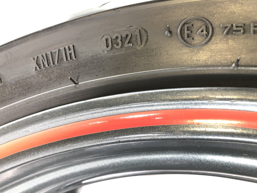 Aprilia SL 1000 Falco Pa [2000] - Baghjul Rad Rim 6,00 x 17 tommer dæk 180/55 ZR17 Metzeler