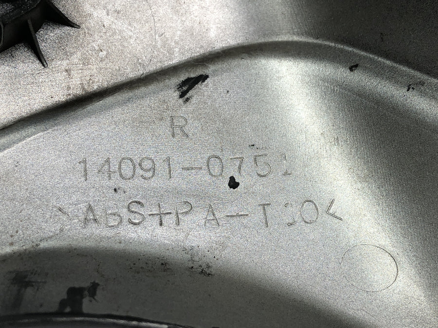 Kawasaki Versys KLE 650 A [2006] - Kølerdæksel højre kølerpanel