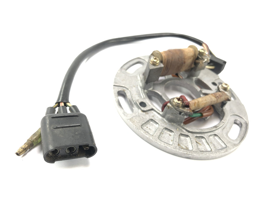 Kawasaki KX 250 [1982] - Stator Generator Lighting Plate Generator Plate