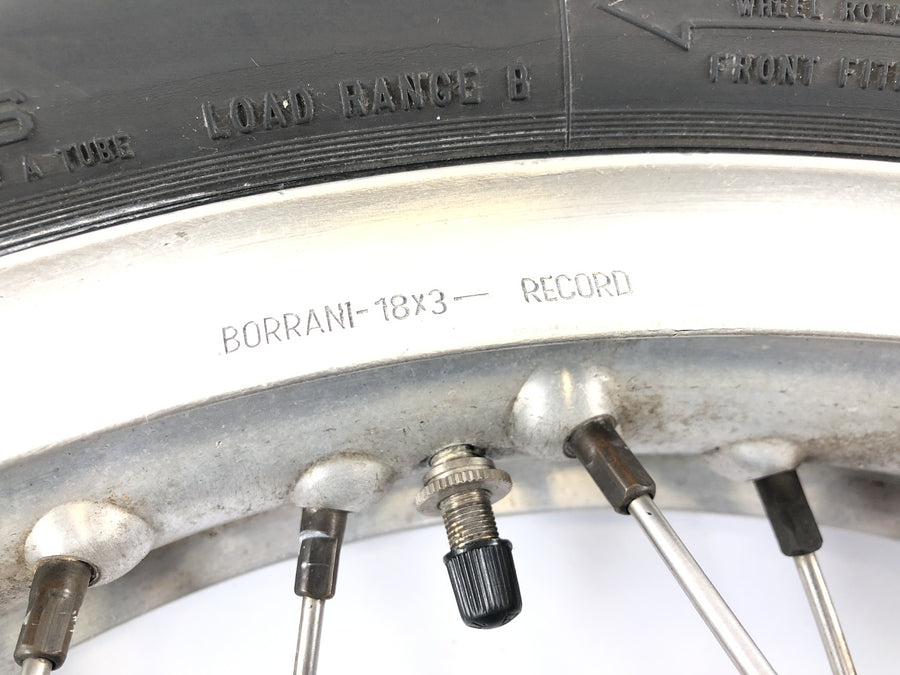 Moto Guzzi V7 Special [1971] - Baghjulsfælg egerhjul Borrani 18x3