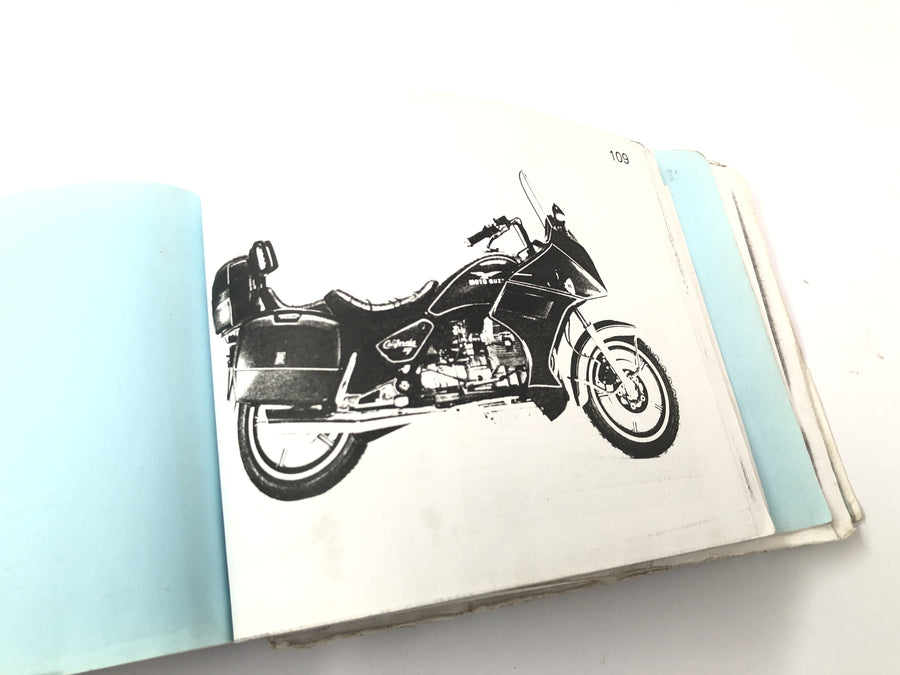 Moto Guzzi California III VY Integrale [1990] - Brugervejledning Manual