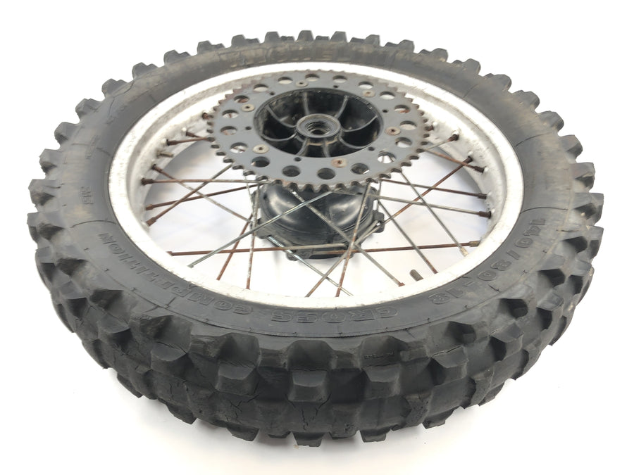 Yamaha TT 600 59X [1986] - Hinters Rim Rad 2,50 x 18 "Dæk porøse