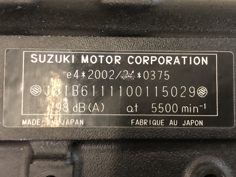 Suzuki GSX R 1000 WVB6 K6 [2006] - stel med køretøjets registreringsdokument