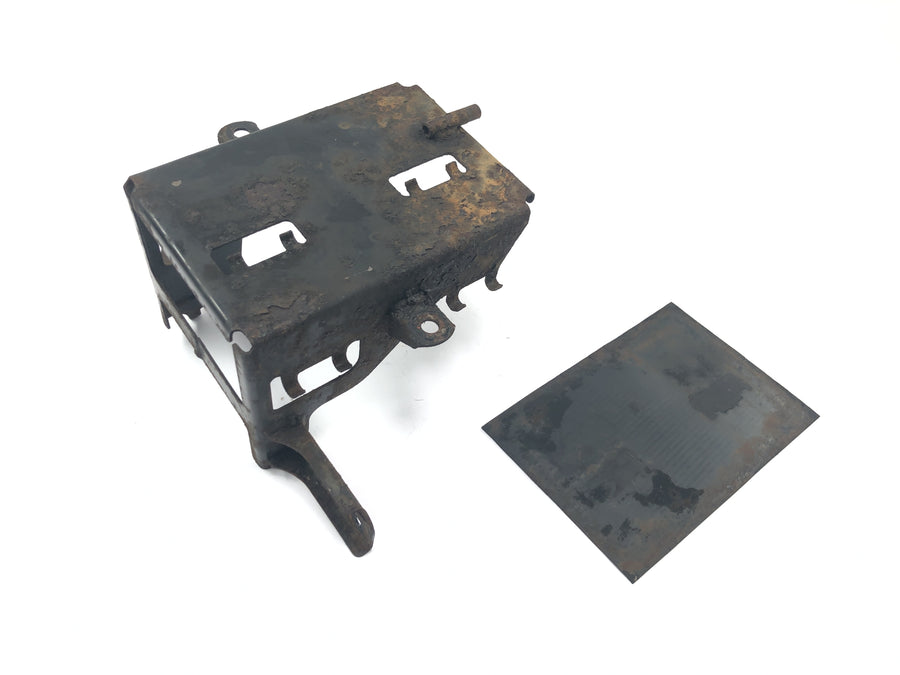 BMW R 100 GS 247E [1991] - Batteriboksholder batteriholder holderplade