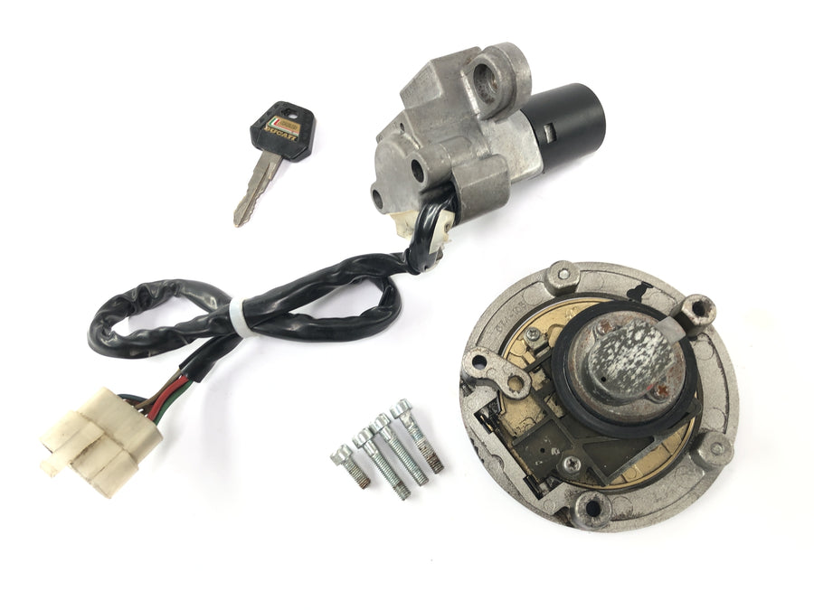Ducati Monster M600 [1995] - Ignition Lock Tank Cover Set Key Kit
