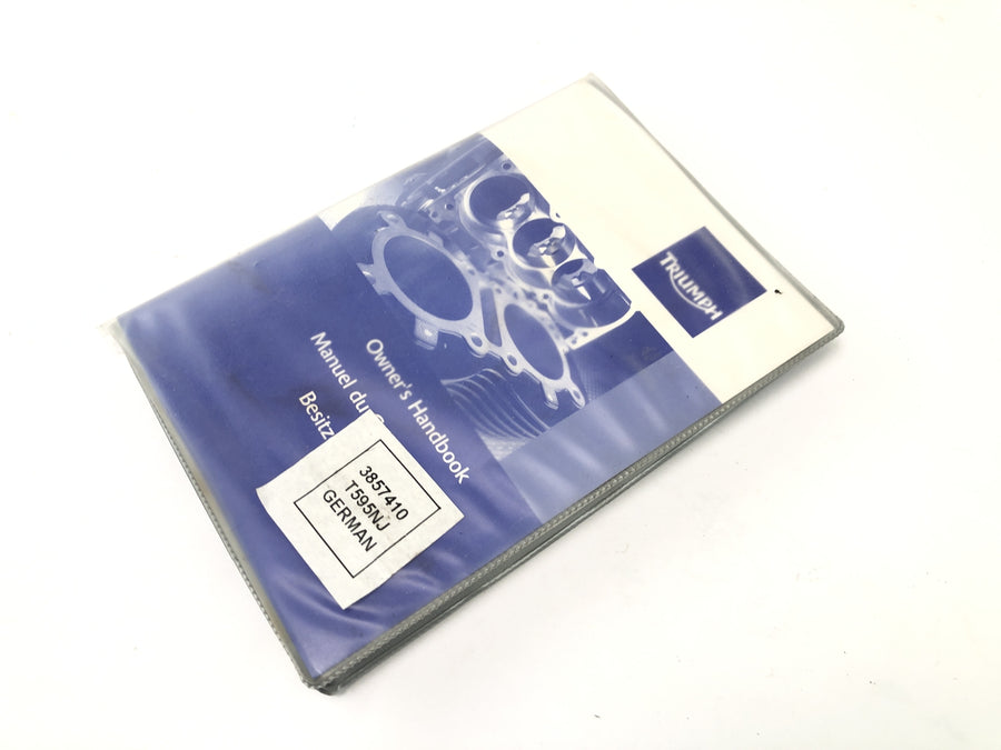 Triumph Speed Triple 1050 515NJ [2007] - Brugervejledning Manual Manual