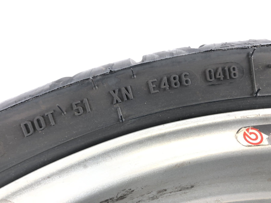 Moto Guzzi Norge 1200 [2006] - Baghjul Rad Rim bagpå 5,50x17 "med bremsedisk