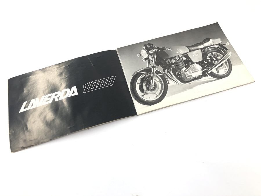 Laverda 1000 [1978] - Betjeningsvejledning Brugervejledning