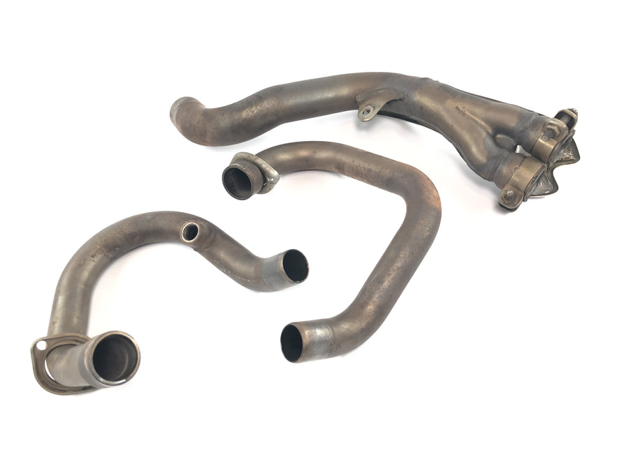 Yamaha MT 03 RM02 [2007] - Udstødningsmanifold manifold udstødningssystem udstødningsmanifold