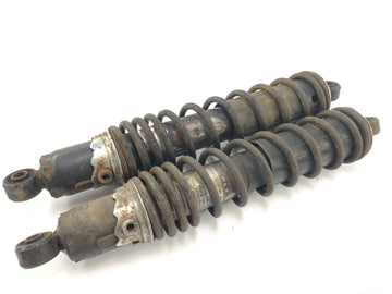 YAMAHA XT 500 1U6 [1981] - Spring Peak Shock Absorbers 370 mm øje til øje til øje