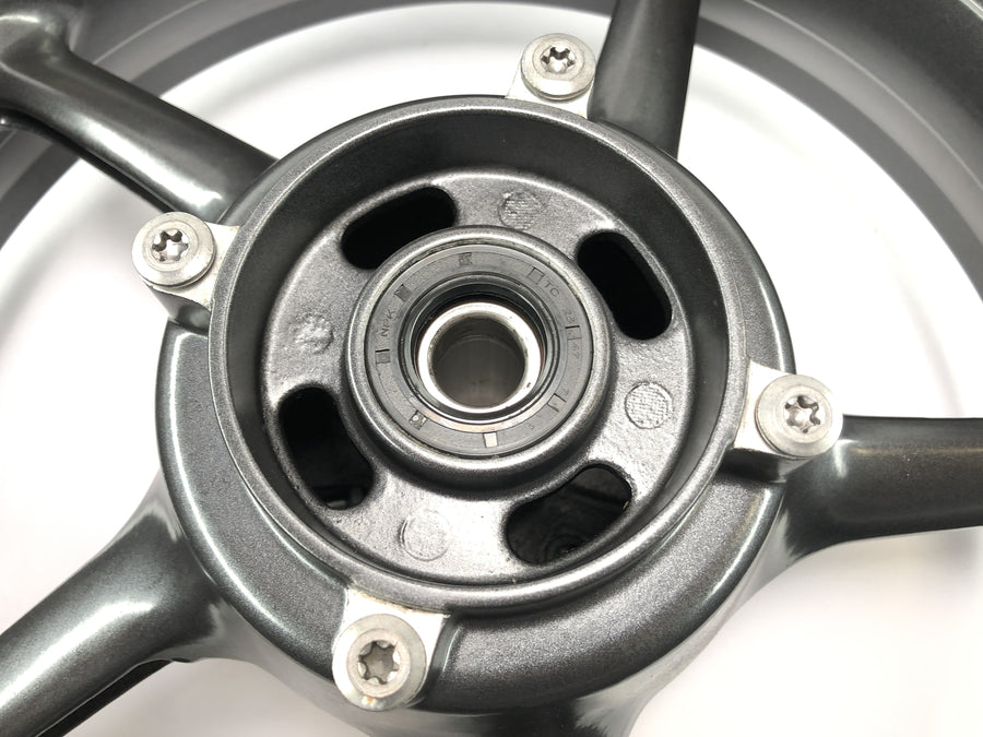 Triumph Street Triple R 675 D67LD [2010] - Hinterrad Rim Wheel Rad Dæk 5.5x17 "
