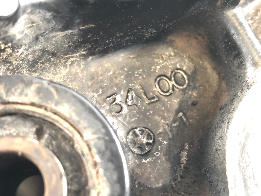 YAMAHA XT 600 ZENTERE 34L [1985] - Gaffel Bridge ovenfor