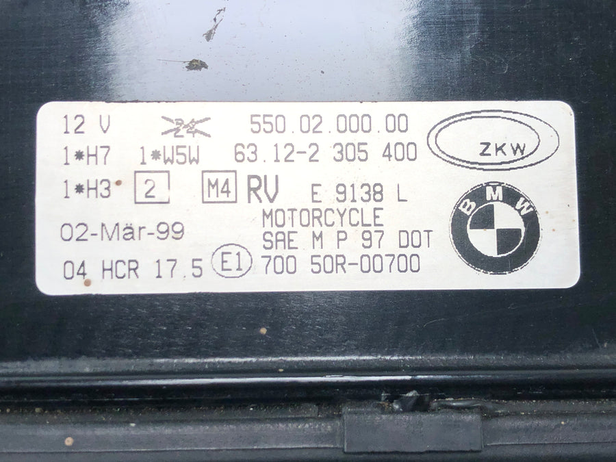 BMW K 1200 LT K2LT [1999] - Forlygte motorcykellampe motorcykellys