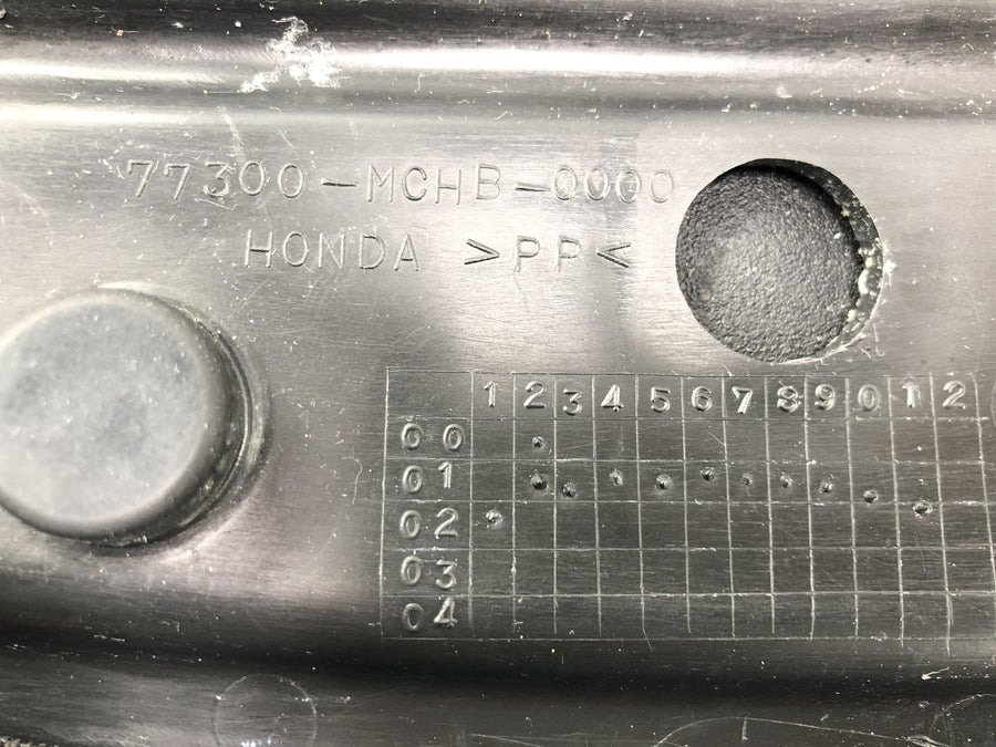 Honda VTX 1800 SC46 [2004] - Pillion sæde, passagersæde, bagsædehynde