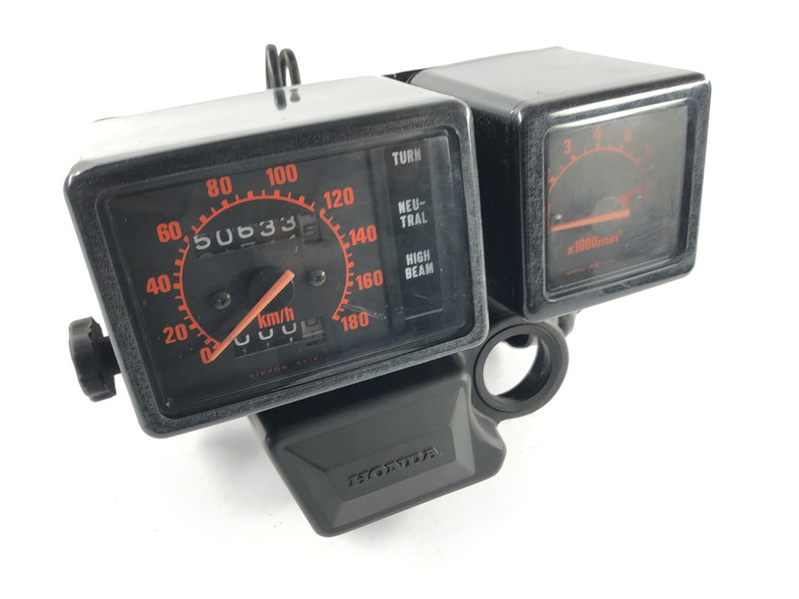 Honda XL 600 LM PD04 [1989] - Cockpit -speedometer og roterende meter med beslag